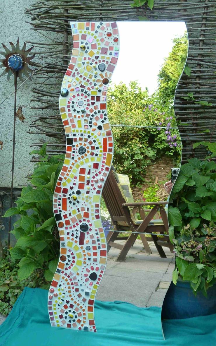Mosaikspiegel nach Maß von mosaikspiegeltraueme homify