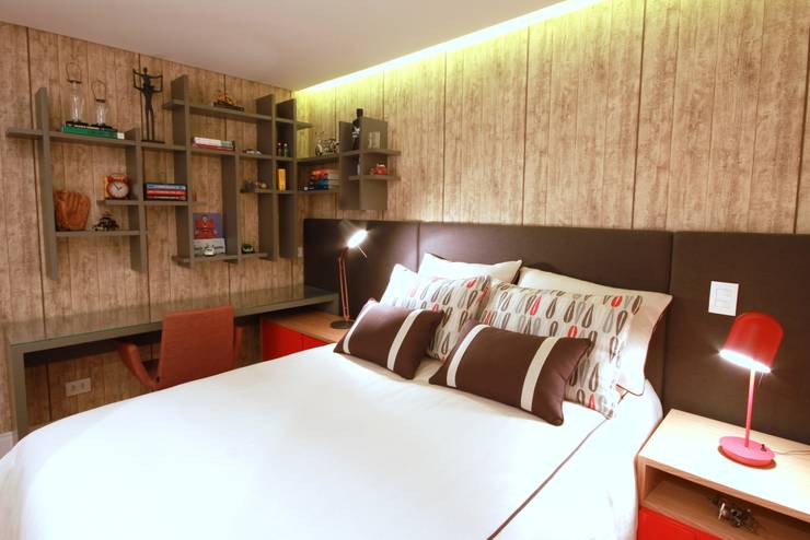  غرفة نوم تنفيذ MeyerCortez arquitetura & design