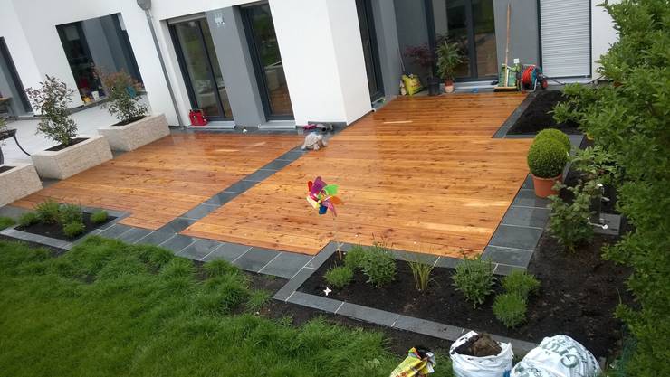 Holzdeck im Garten 9 x Inspiration für euren Außenbereich
