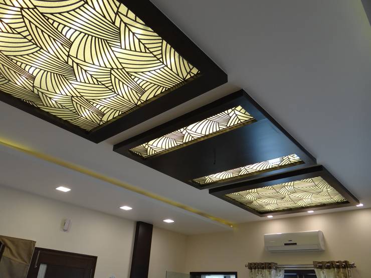 9 Techos modernos para decorar tu sala