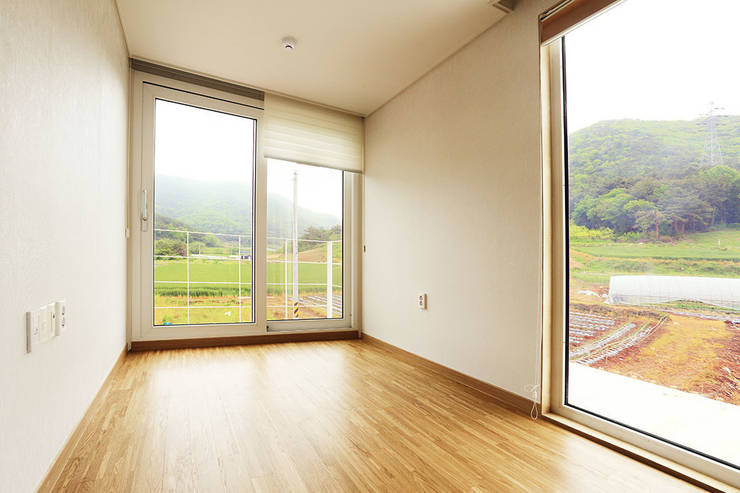  غرفة نوم تنفيذ thinkTREE Architects and Partners