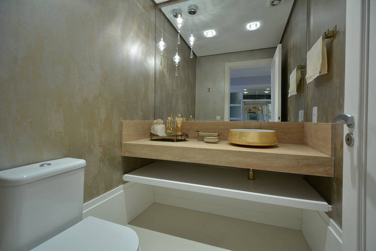 Baños de estilo  por Stúdio Márcio Verza, Moderno   