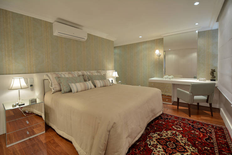 Recámaras de estilo  por Stúdio Márcio Verza, Moderno   