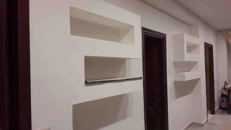 A caccia di idee...32 fantastici lavori in cartongesso Parete attrezzata in cartongesso immagini