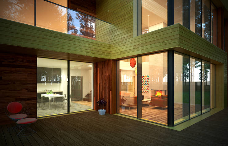  منازل تنفيذ ALEXANDER ZHIDKOV ARCHITECT