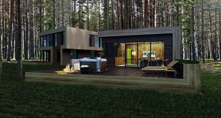  منازل تنفيذ ALEXANDER ZHIDKOV ARCHITECT