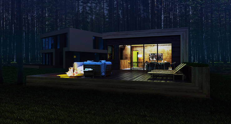  منازل تنفيذ ALEXANDER ZHIDKOV ARCHITECT