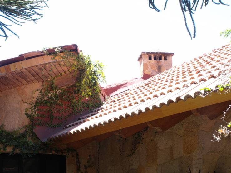 Terrasse de style  par CONSTRUCTORA ARQOCE