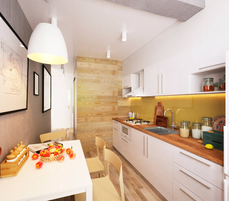 Cocinas de estilo  por IK-architects