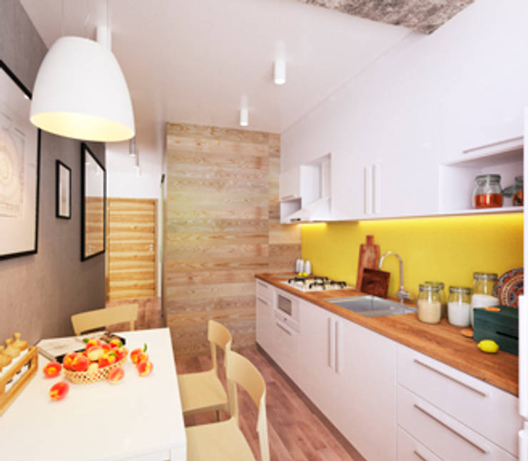 Cocinas de estilo  por IK-architects