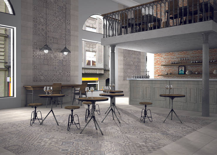  غرفة السفرة تنفيذ The Baked Tile Company 