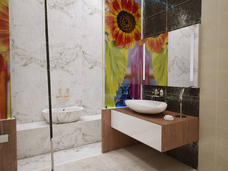  حمام تنفيذ İNDEKSA Mimarlık İç Mimarlık İnşaat Taahüt Ltd.Şti.