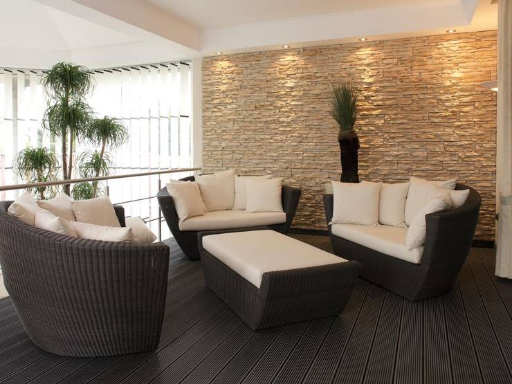  Living room by Rimini Baustoffe GmbH