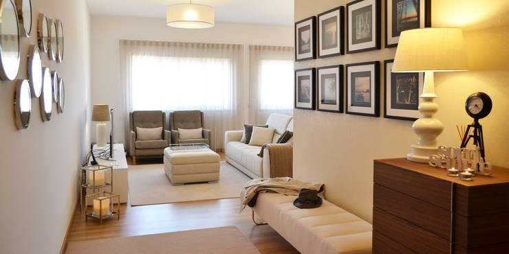  Corridor & hallway by T2 Arquitectura & Interiores