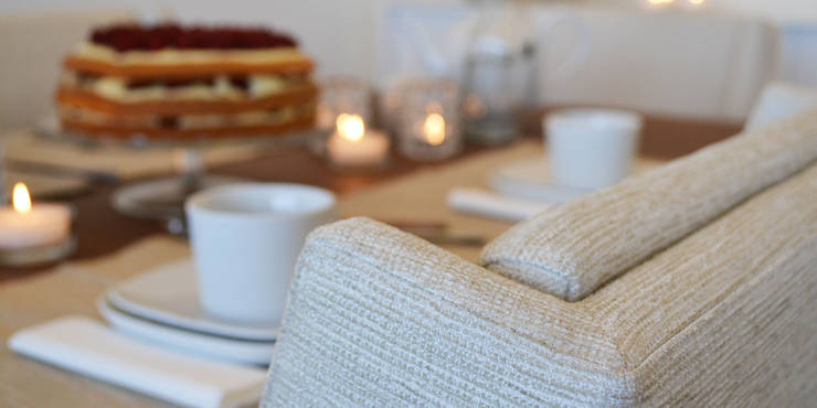  Dining room by T2 Arquitectura & Interiores