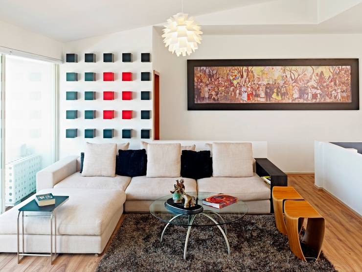 ¿Sala en colores neutros? ¡5 ideas para ponerle color y estilo!