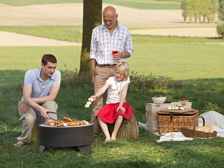 Vuurschaal Trendy:  Tuin door Barbecook