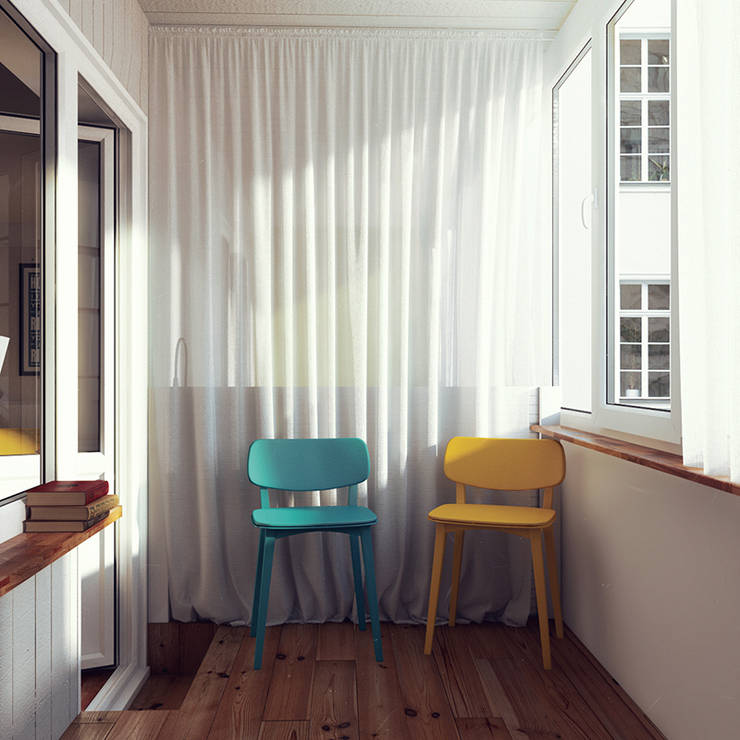  بلكونة أو شرفة تنفيذ sreda