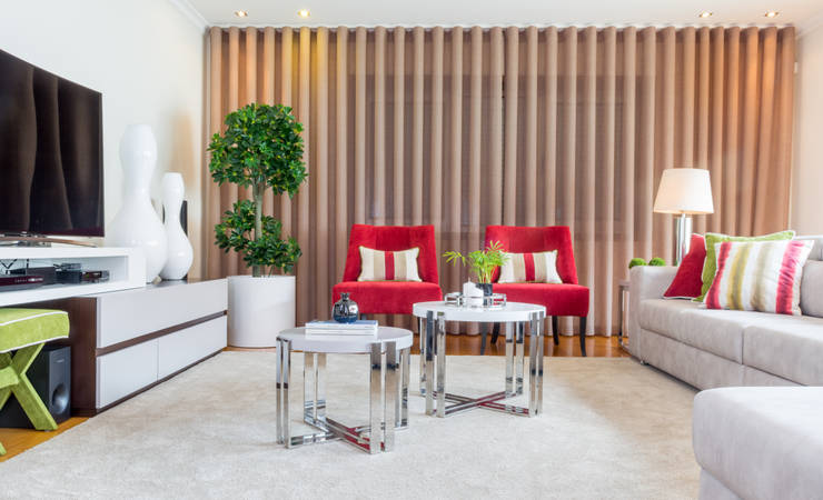  Wohnzimmer von Ângela Pinheiro Home Design, Ausgefallen   