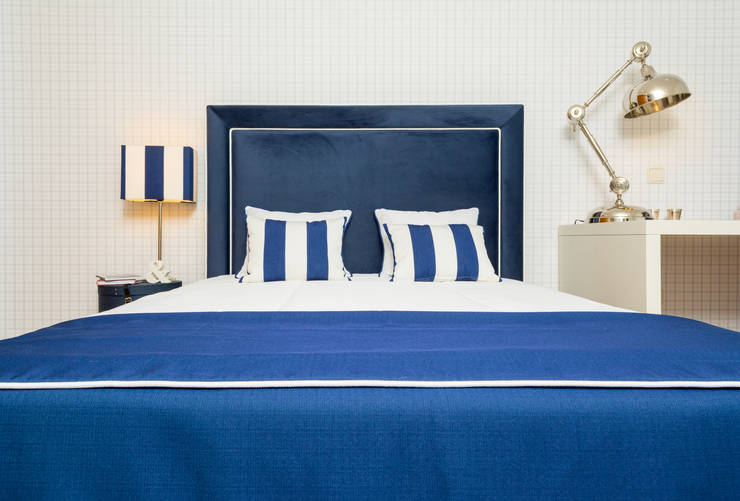 Dormitorios de estilo  por Ângela Pinheiro Home Design , Ecléctico   