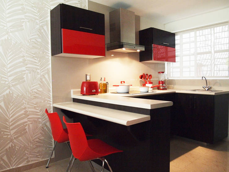  مطبخ تنفيذ Amarillo Interiorismo