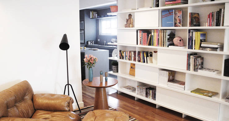  Phòng khách by SAO Arquitetura