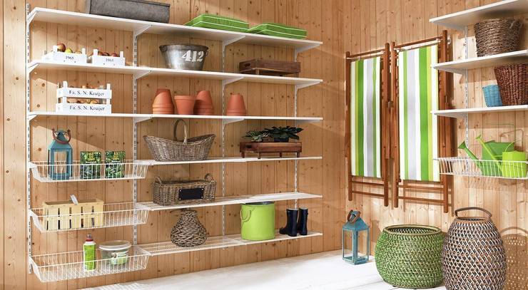 homify Garagens e arrecadações industriais