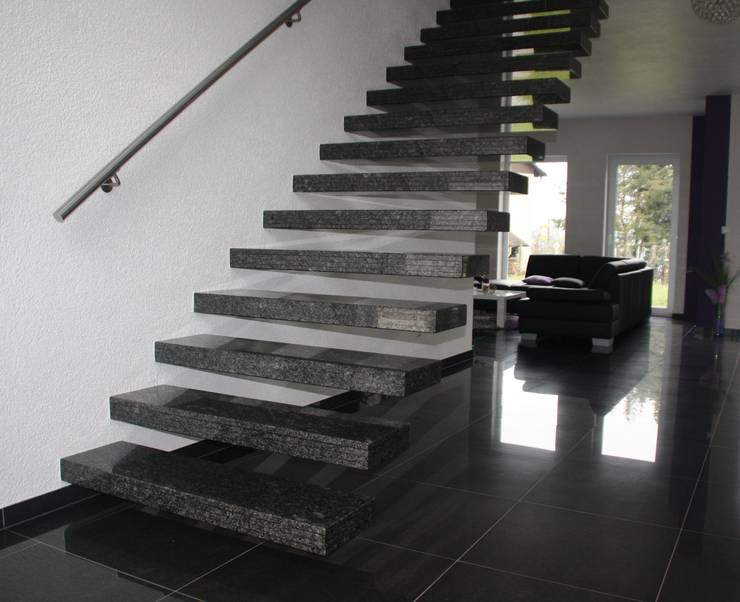 Kragarmtreppe Granit Star Glaxy By Lifestyle Treppen De Homify