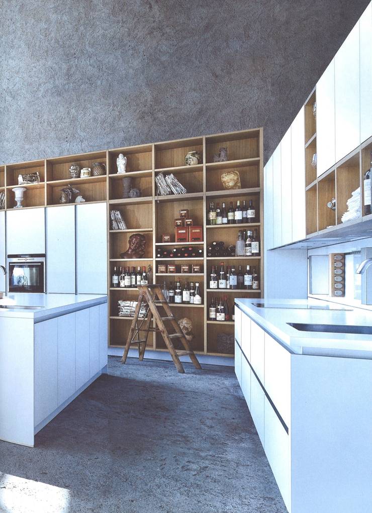 nx902 polariswit mat glas par eiland de wild keukens | homify