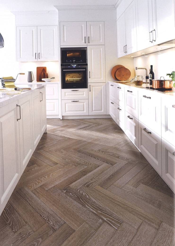 riva wit satijnlakeiland de wild keukens | homify