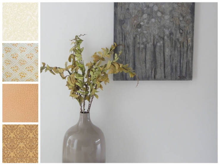 Vestíbulos, pasillos y escaleras de estilo  por MARIANGEL COGHLAN