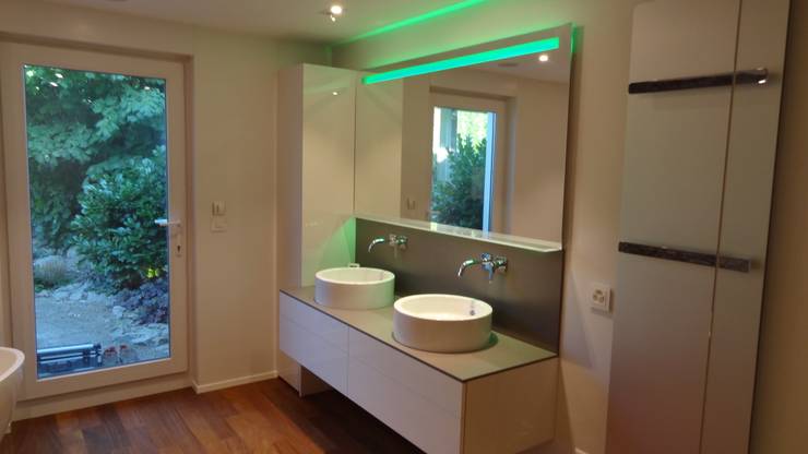 Badezimmer Modern Art von Lallerdesign | homify Badezimmer Modern Art von Lallerdesign | homify
