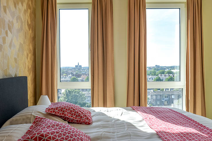 Dormitorios de estilo  por Levenssfeer