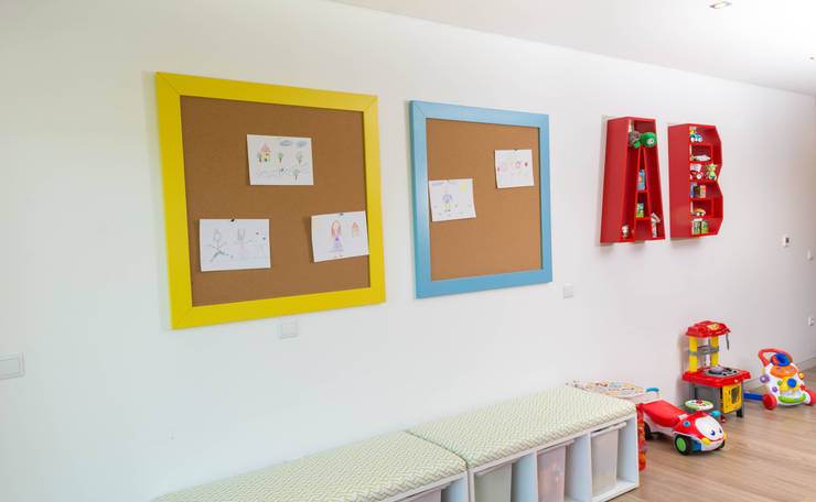 Quarto de Brincar: Quartos de criança escandinavos por Ângela Pinheiro Home Design