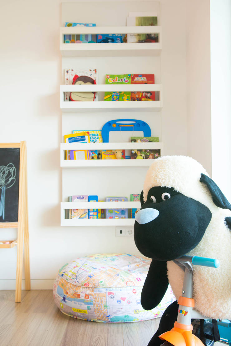 Quarto de Brincar: Quartos de criança escandinavos por Ângela Pinheiro Home Design