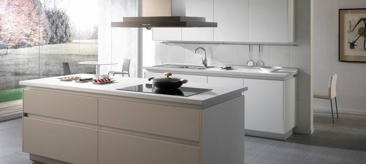 Las cocinas Vegasa Kitchen y sus muebles sin tirador de Vegasa ... Las cocinas Vegasa Kitchen y sus muebles sin tirador de Vegasa ...