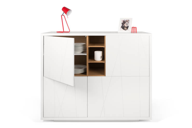 Niche with pattern cupboard - with base: Sala de jantar  por Temahome