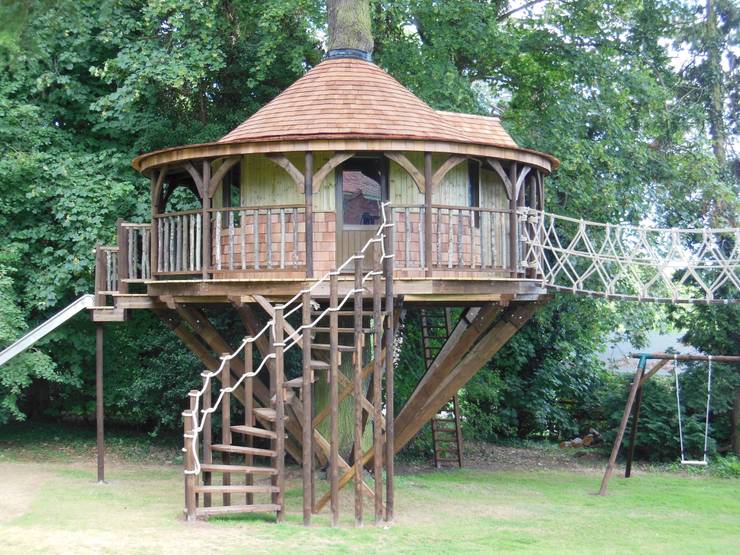 5 fun designs kids tree houses