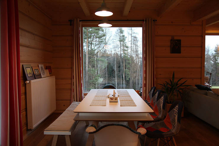 Comedores de estilo  por LK & Projekt Sp. z o.o.