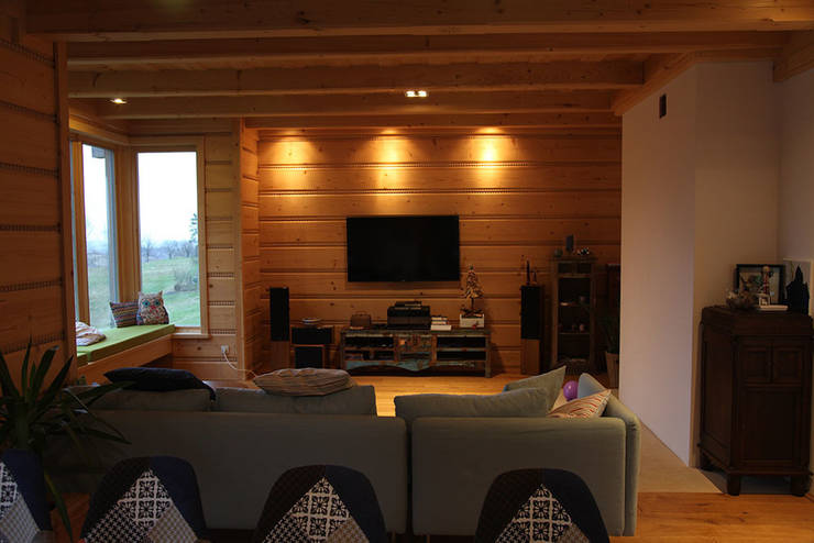 Salas / recibidores de estilo  por LK & Projekt Sp. z o.o.