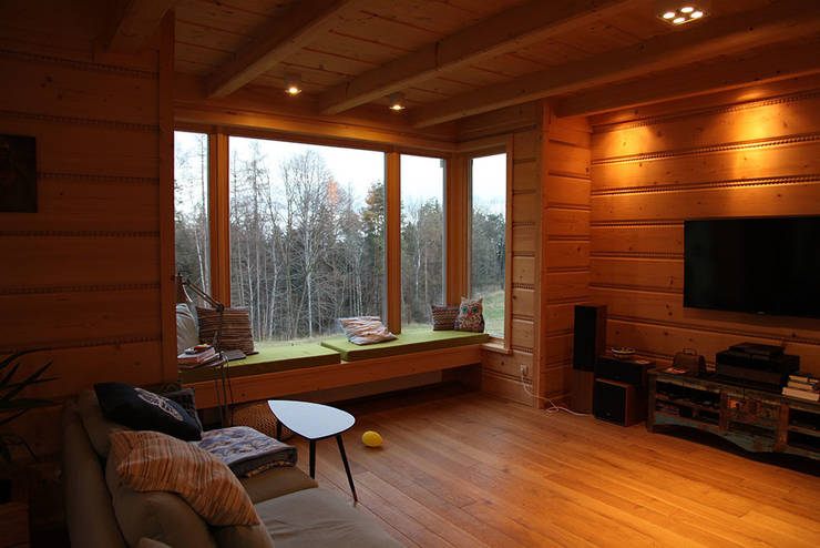 Salas / recibidores de estilo  por LK & Projekt Sp. z o.o.