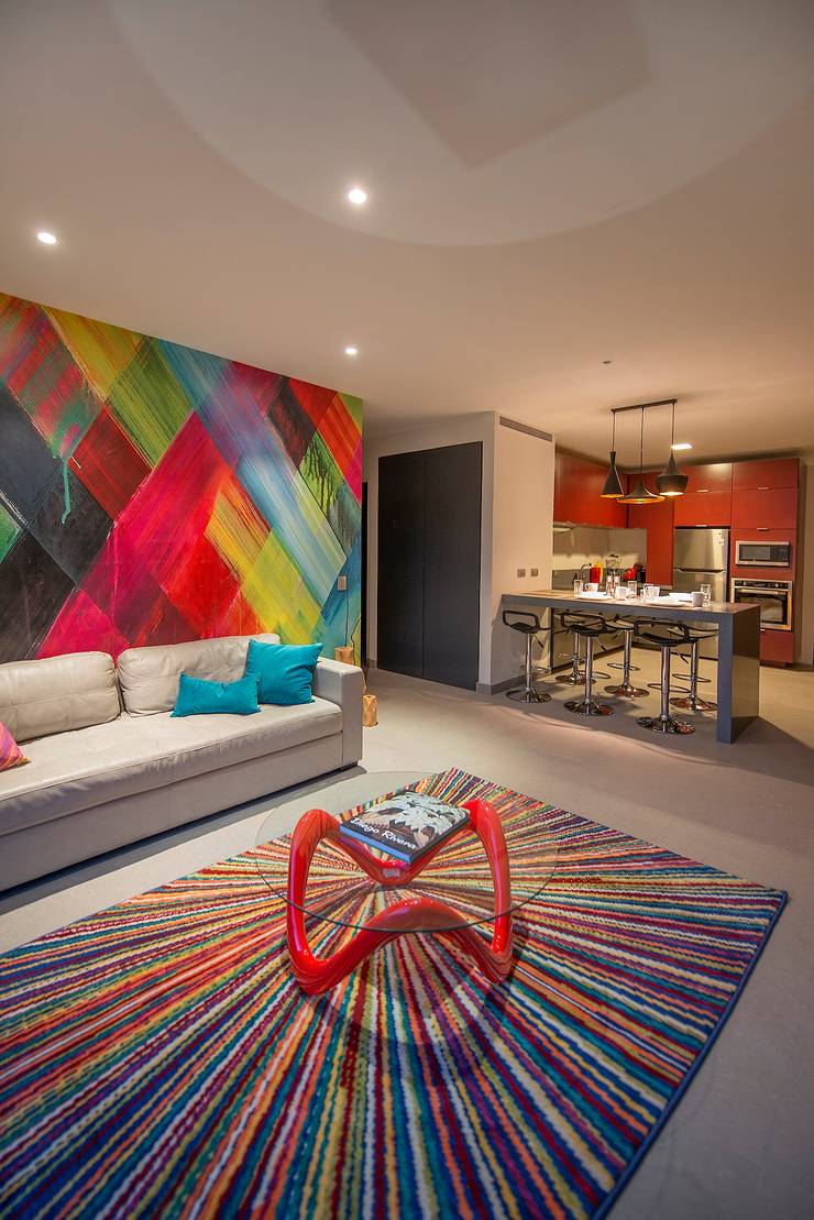  Living room by ESTUDIO TANGUMA