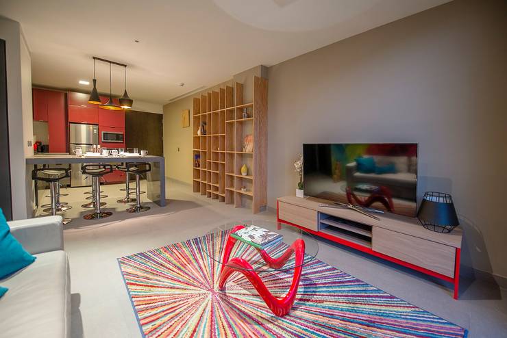  Living room by ESTUDIO TANGUMA