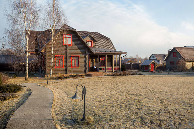  Log cabin by Tatiana Ivanova Design