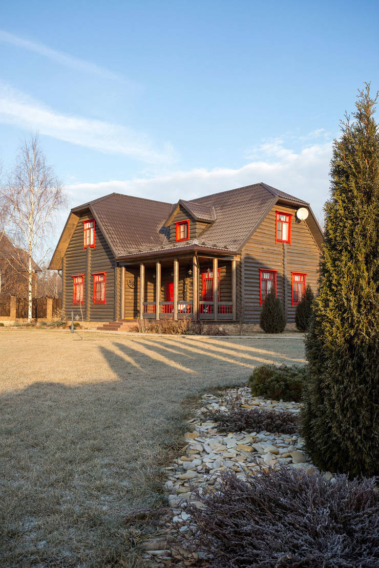  Log cabin by Tatiana Ivanova Design