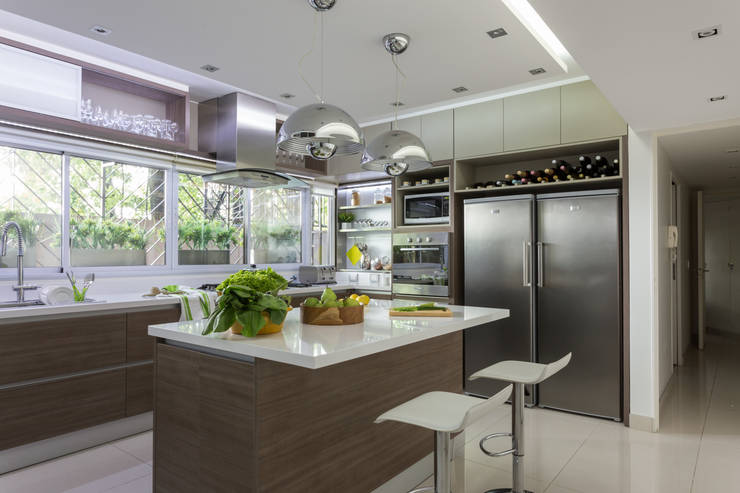 House in Belgrano, GUTMAN+LEHRER ARQUITECTAS GUTMAN+LEHRER ARQUITECTAS Cuisine moderne