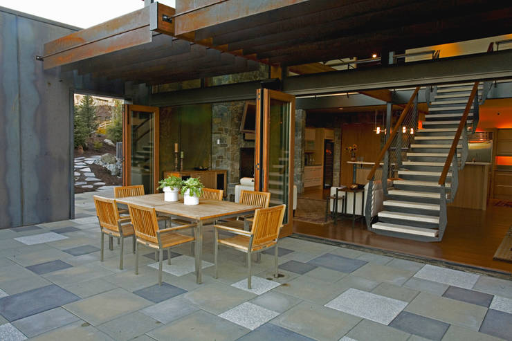 10 cocinas al aire libre perfectas para casas modernas