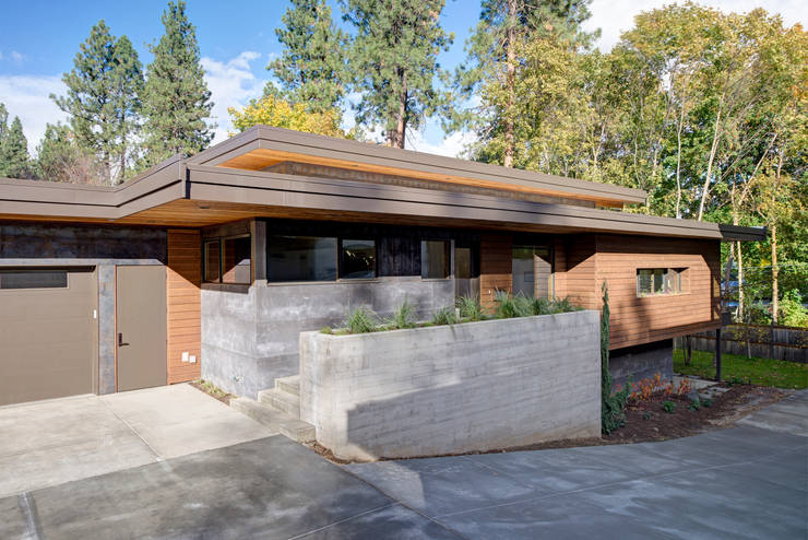 Casas de estilo  por Uptic Studios