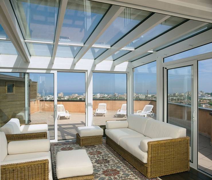 Come fare una veranda chiusa senza permessi Veranda sul balcone