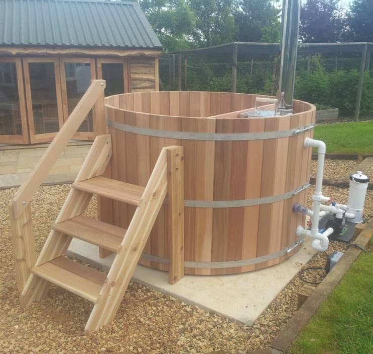 Northern lights Hot Tubs and Saunas by Cedar Hot Tubs UK homify